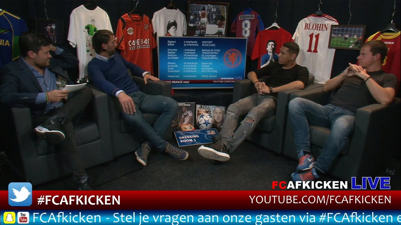 FC AFKICKEN LIVE #11 met o.a. Hedwiges Maduro, Geert den Ouden en Johan van Boven