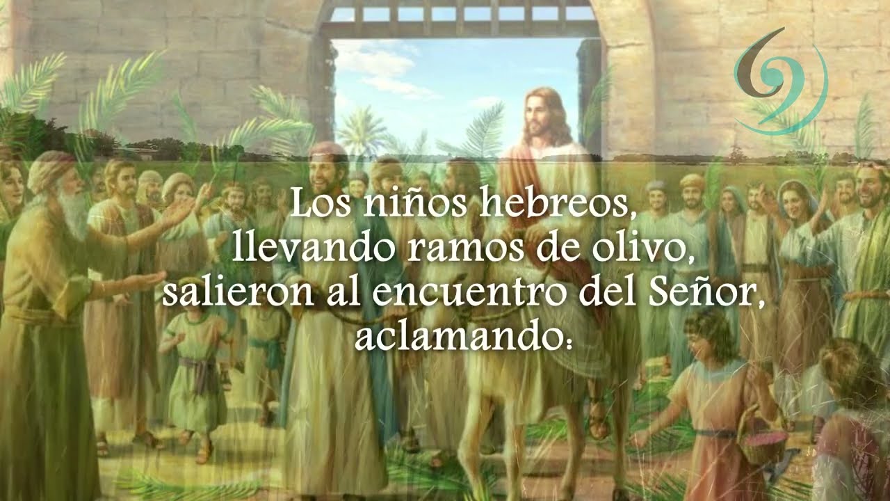 Los NIÑOS HEBREOS (canción con letra) DOMINGO DE RAMOS | Semana Santa 2025