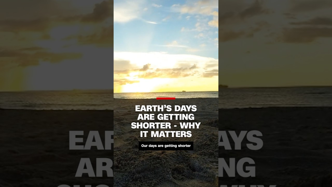 Earth&rsquo;s days are getting shorter - why it matters