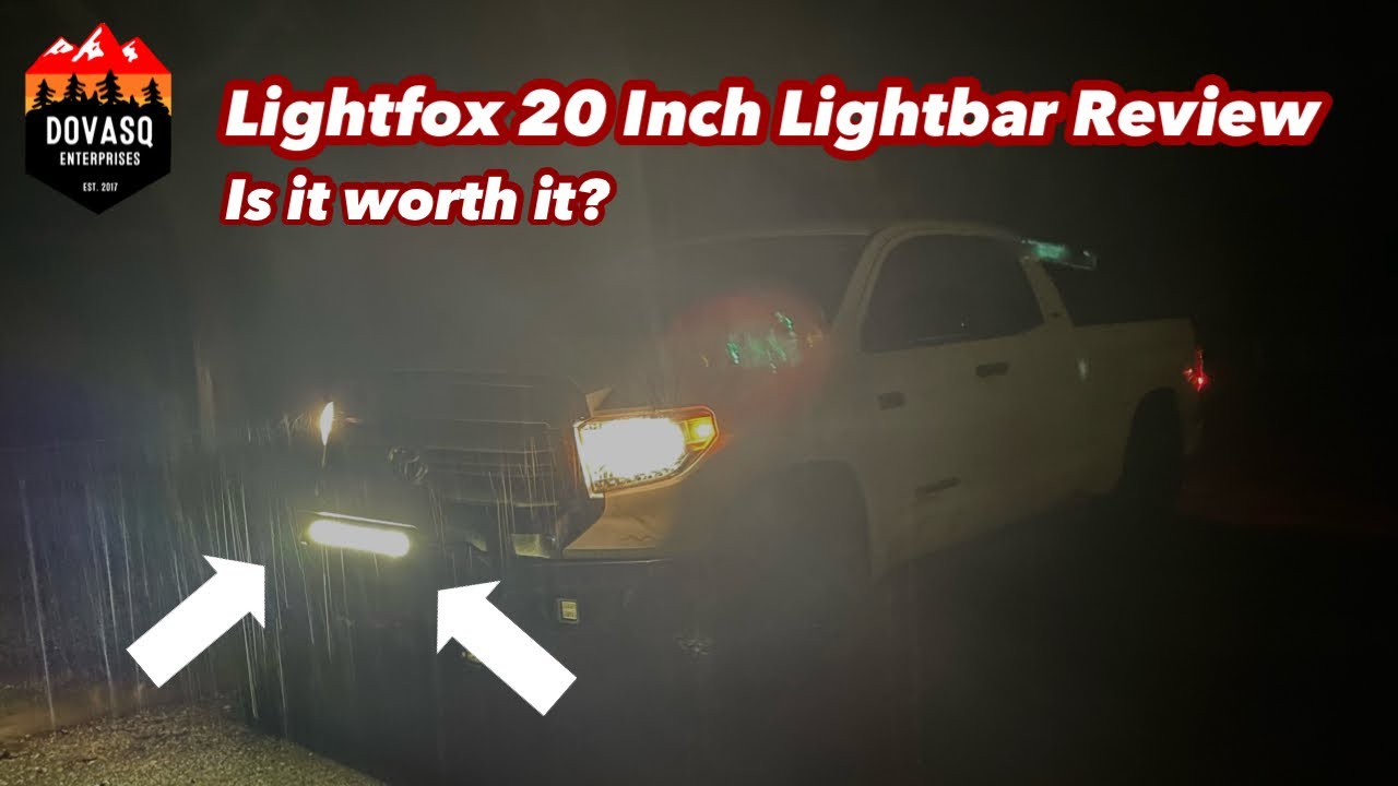 20 INCH LIGHT-BAR REVIEW, from Lightfox!