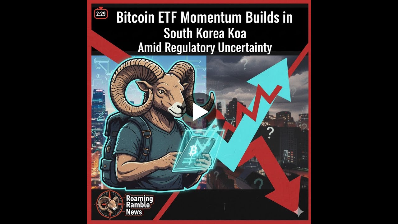Bitcoin ETF Momentum Builds in South Korea Amid Regulatory Uncertainty