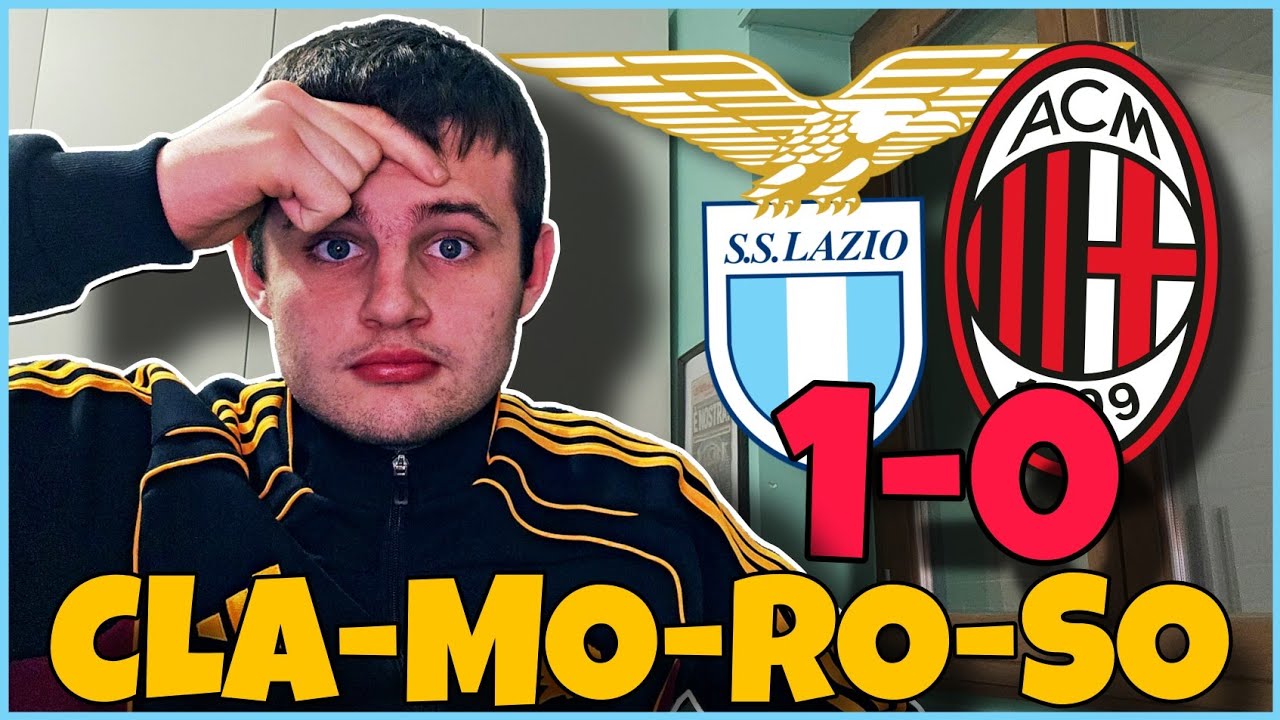 CHE PROVA DI FORZA‼️😱 LAZIO-MILAN 1-0: SARRI BEFFA ALLEGRI‼️😱 SCUDETTO all'INTER‼️😱