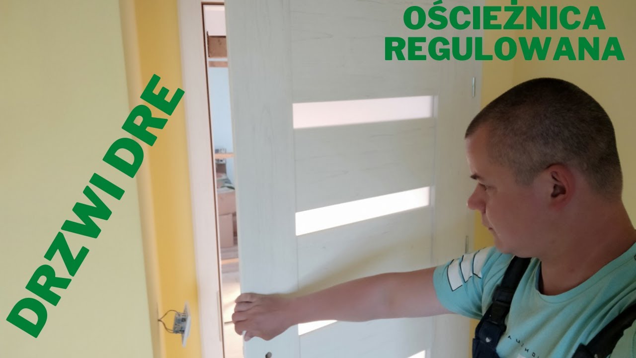 Jak zamontować drzwi wewnętrzne - montaż ościeżnicy regulowanej DRE