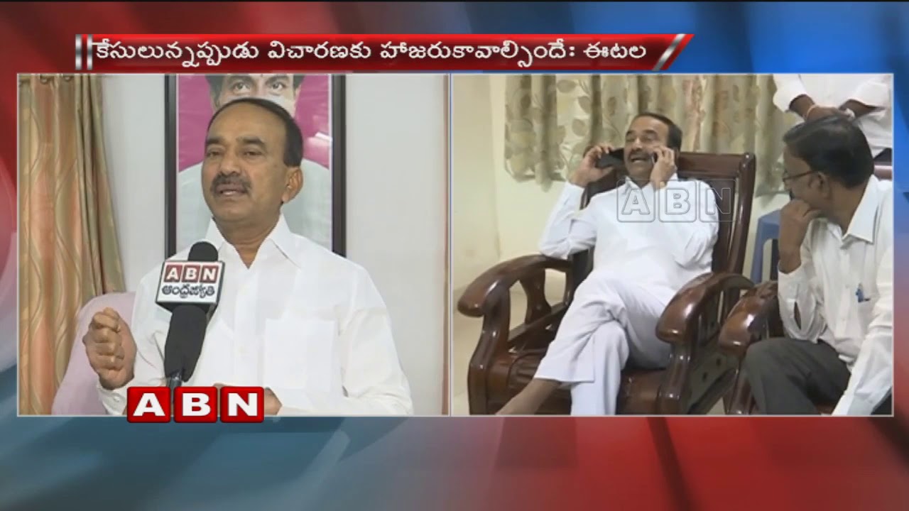 TRS Minister Etela Rajender Face To Face Over TRS Manifesto & Revanth Reddy Issue | ABN Telugu