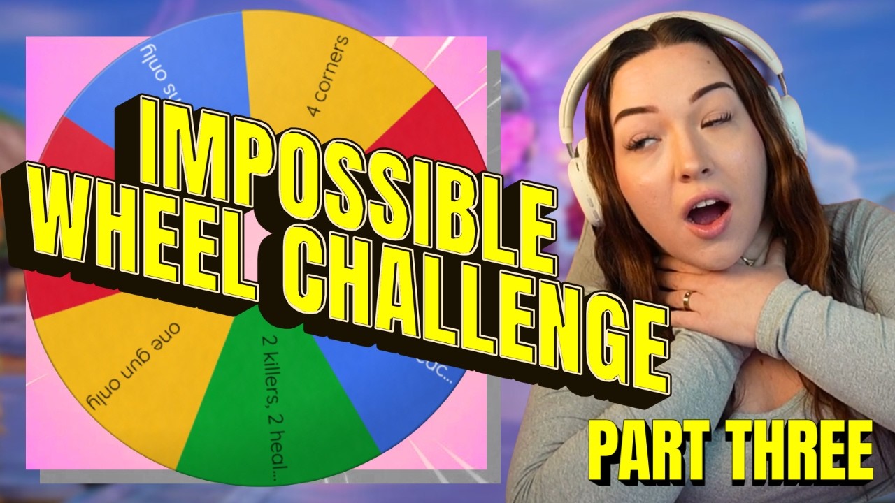 IMPOSSIBLE WHEEL SQUAD CHALLENGE - PART THREE FORTNITE