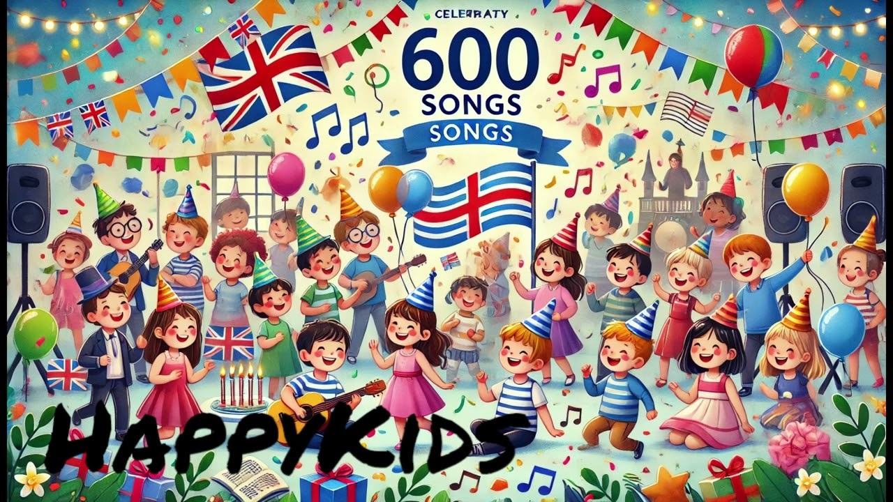#HappyKids #CelebrateWithUs #AdventureForAll #KidsPartySong