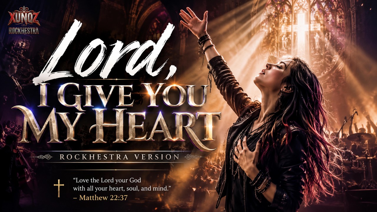 LORD, I GIVE YOU MY HEART - Rockhestra Version🎻 | 🎸Metal Symphony