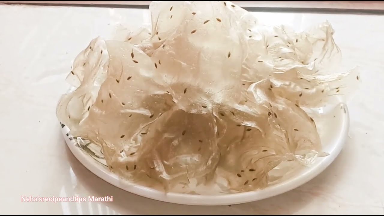 फक्त दोन कच्चे बटाटे आणि बनवा मस्त  पडी पापड.