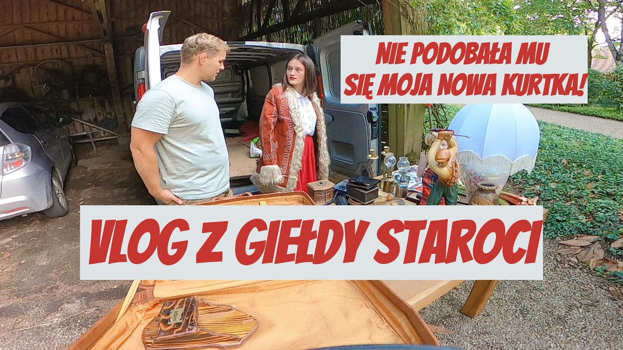 Co znaleźliśmy na francuskiej giełdzie staroci?  Vlog + unboxing