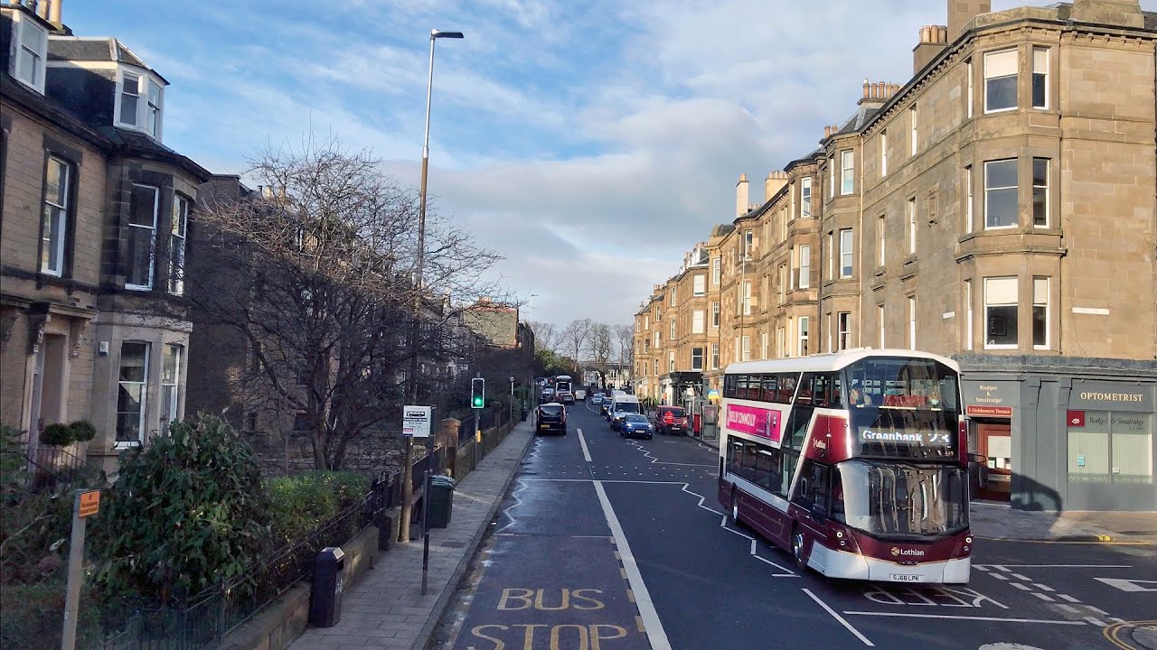 Edinburgh Bus Trip. Lothian No 23: From Bruntsfield to Trinity