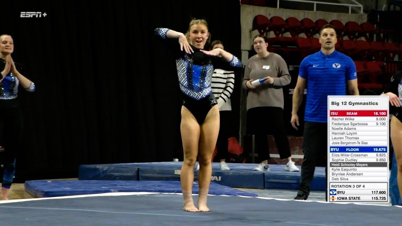 2025 Iowa State vs BYU - NCAA Gymnastics