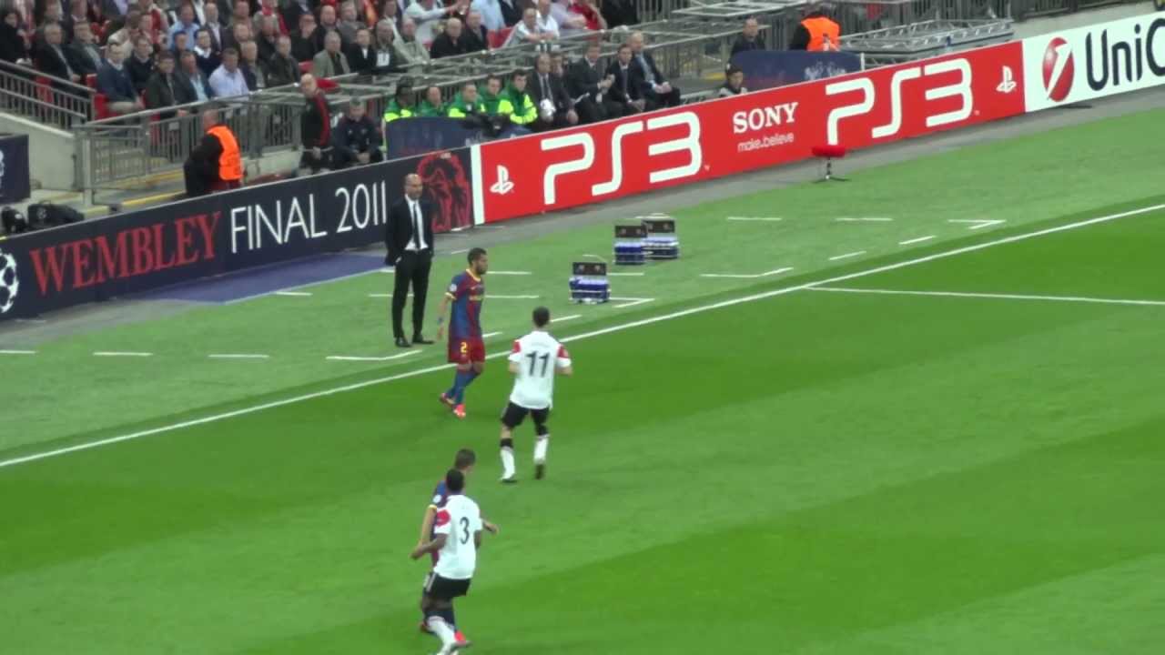 Messi's goal Champions League Final 2011