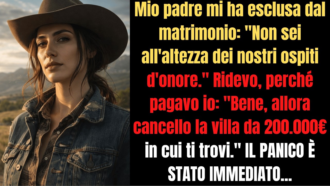 Disinvitata dal matrimonio di mia sorella? Ho inviato a mio padre il conto da 214.000€ 💅💸