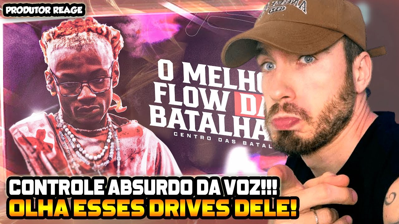 (INTERPRETAÇÃO ABSURDA!) PRODUTOR REAGE DHERIK, o PRÍNCIPE do FLOW! 👑 (REACT)