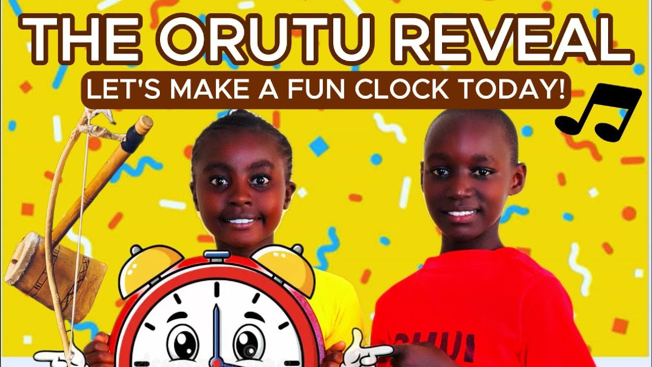 The Orutu Reveal 🎶 | Let’s Make a Fun Clock Today! 🕖 #KidsLearningFun #DIYForKids