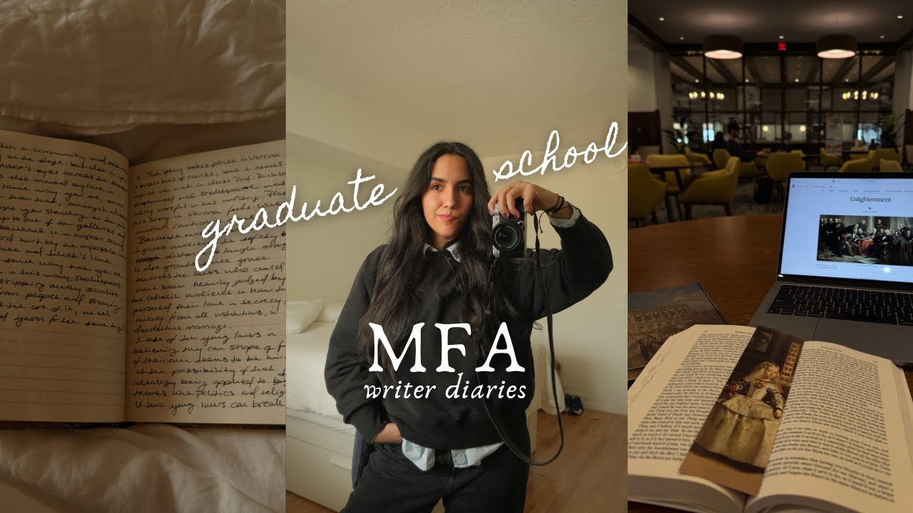 week in the life of a MFA student ✍🏽 writer diaries