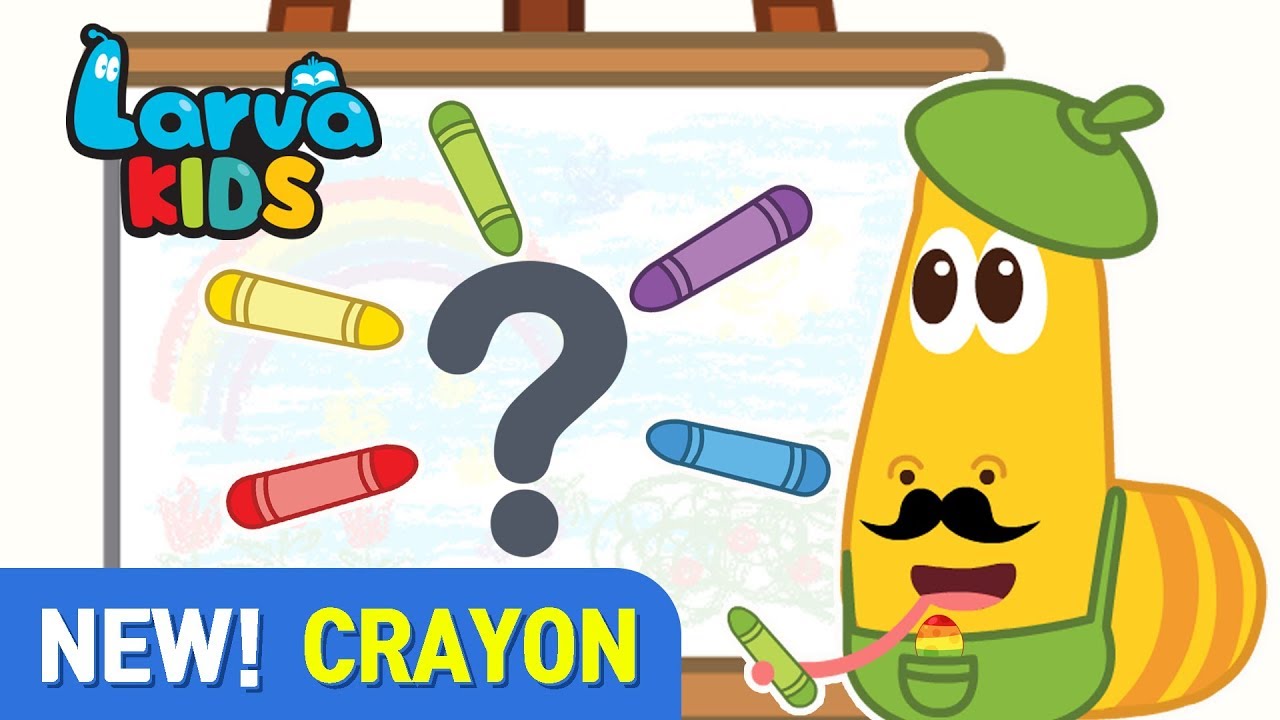 【NEW】 CRAYON  | SURPRISE EGG | LARVA KIDS | BAND | ANIMATION