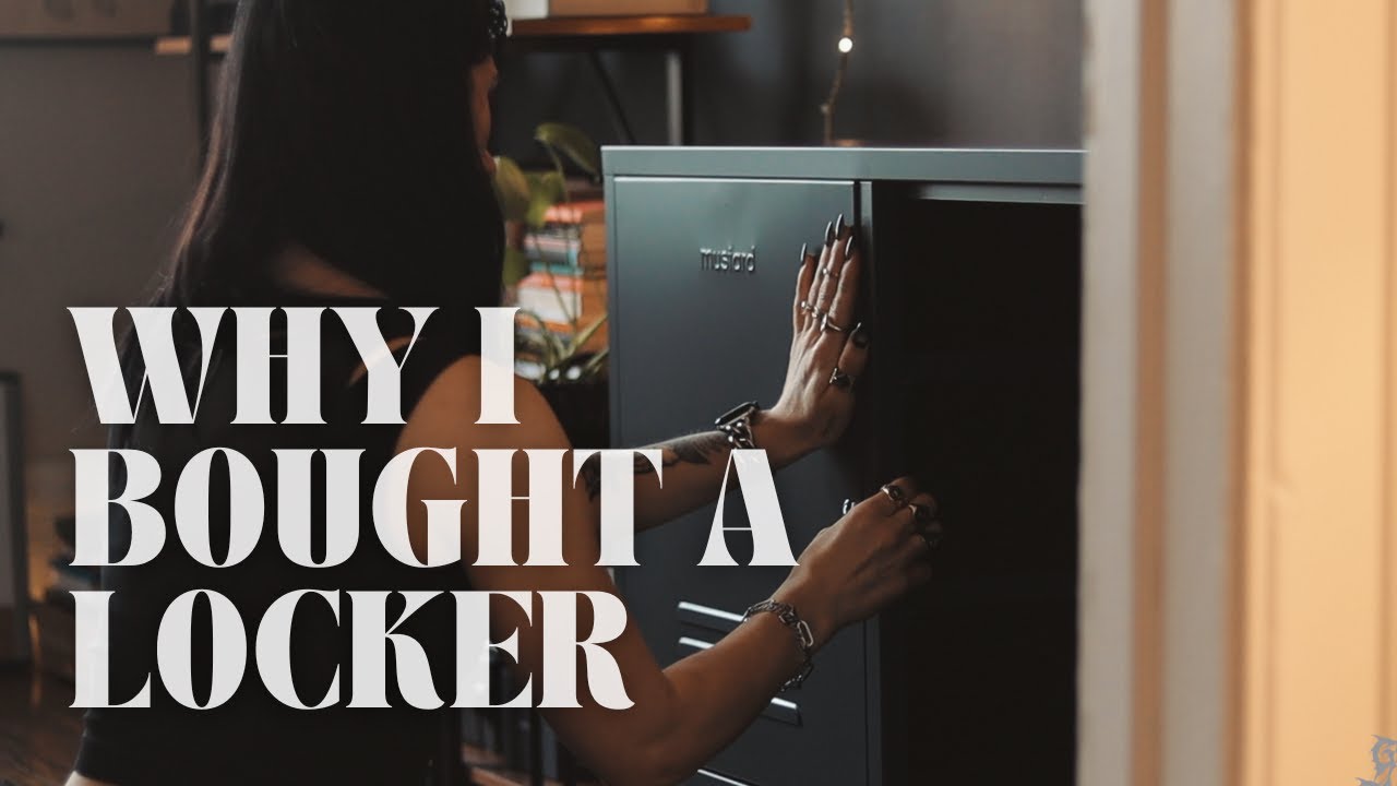 I put a locker in my minimalist apartment