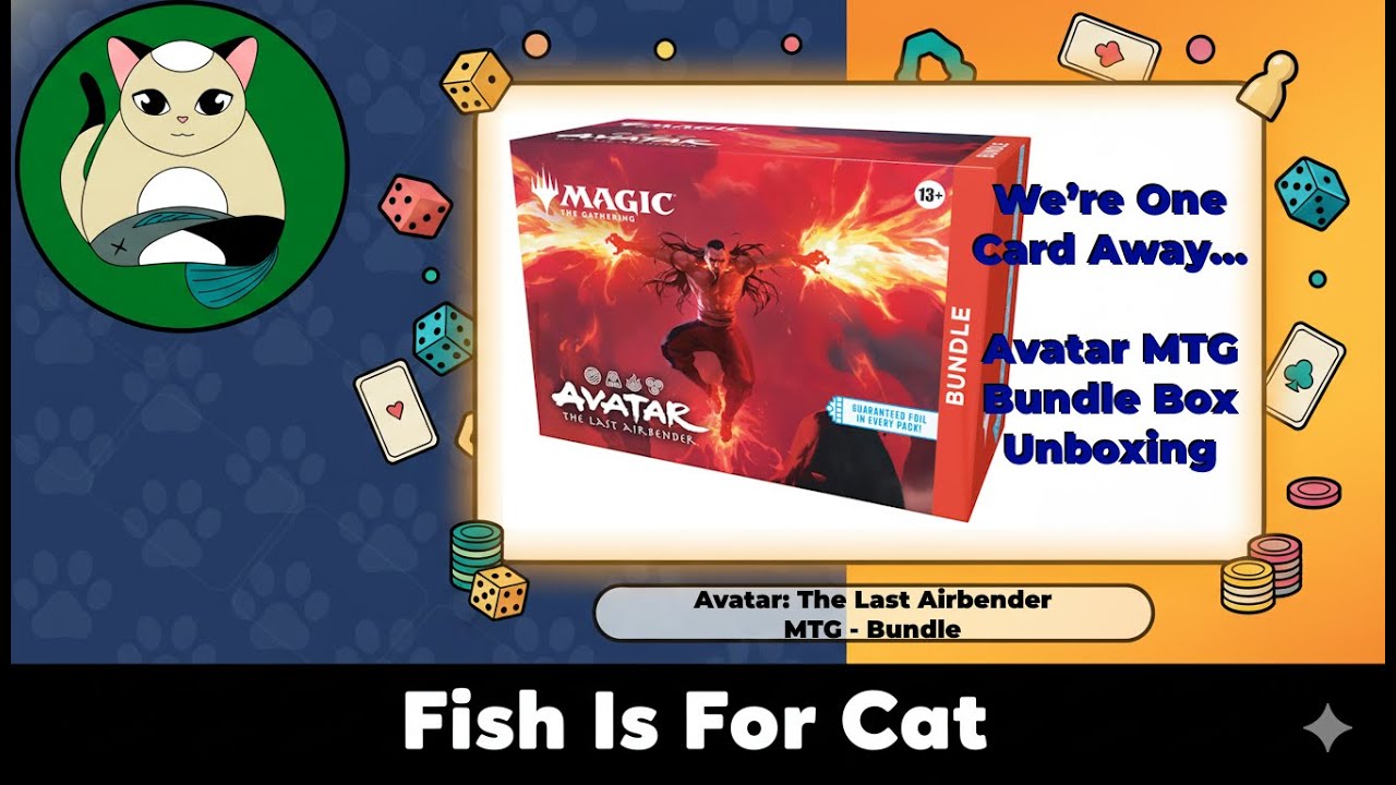 We’re One Card Away… Avatar MTG Bundle Box Unboxing