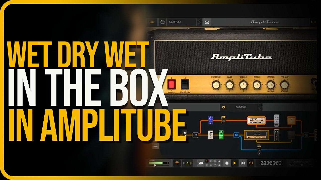 Wet-Dry-Wet Guitar Tone In the Box – Pro Sound In Your DAW (No Real Amps Needed!)