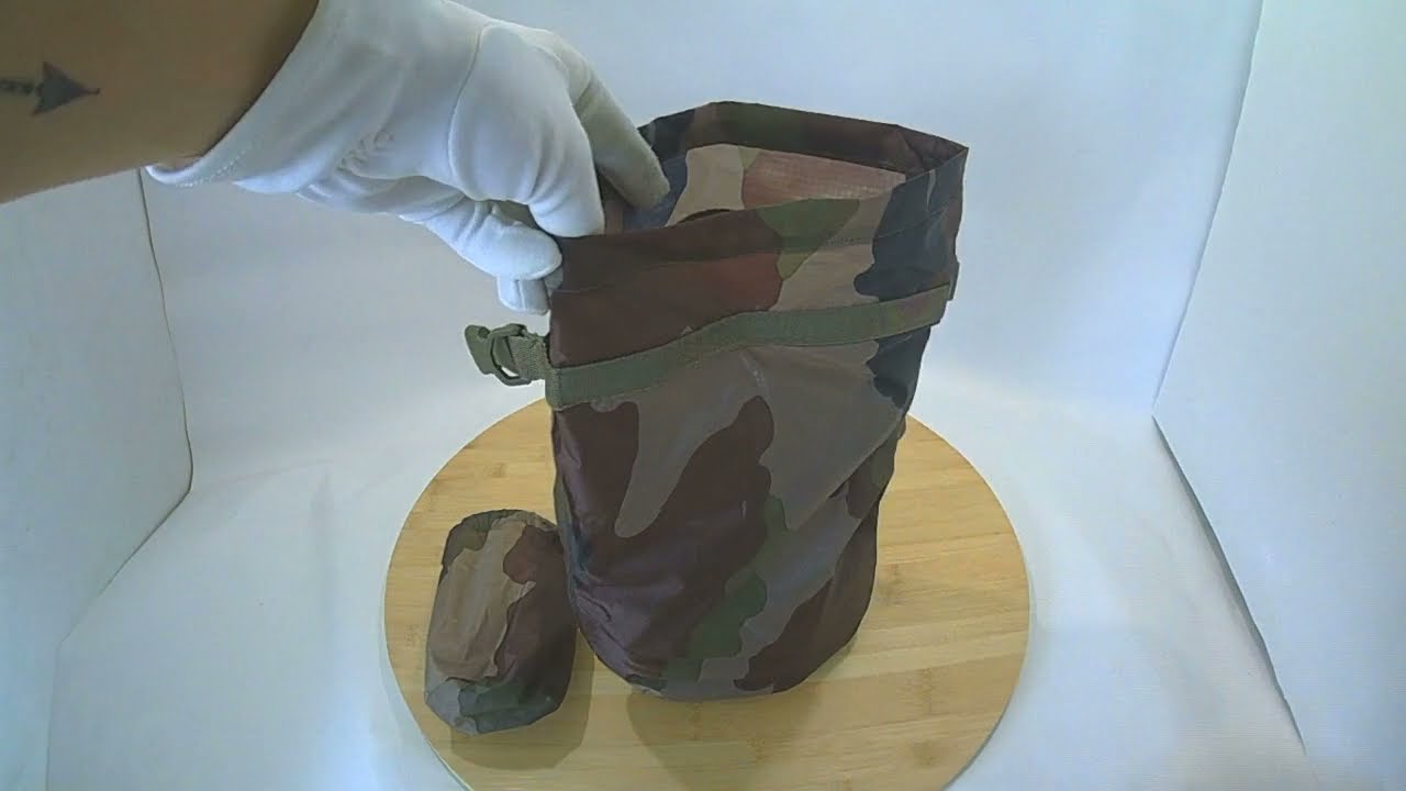 Pr&eacute;sentation du Sac &Eacute;tanche Ultra L&eacute;ger Camouflage