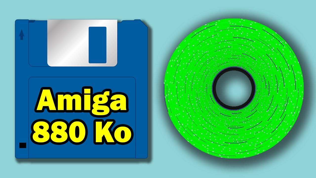 Amiga 880 КБ дискета
