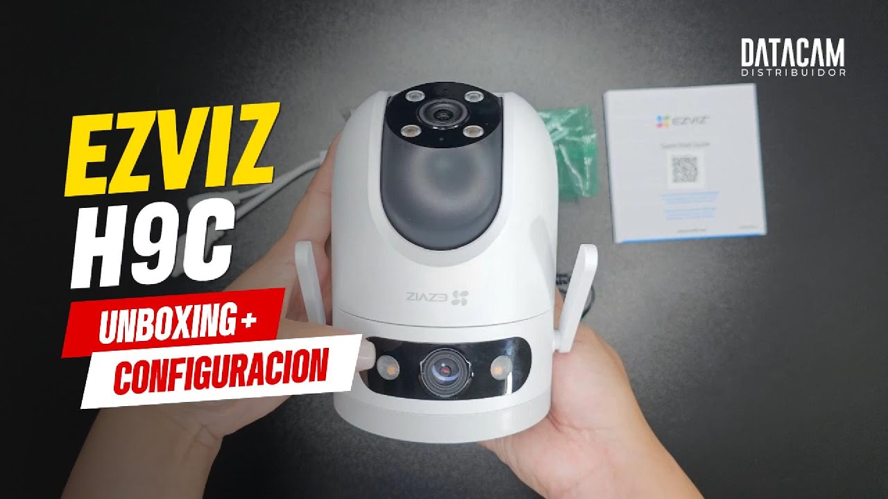 🎥 EZVIZ H9C: Unboxing, Configuración e Instalación 🔧✅