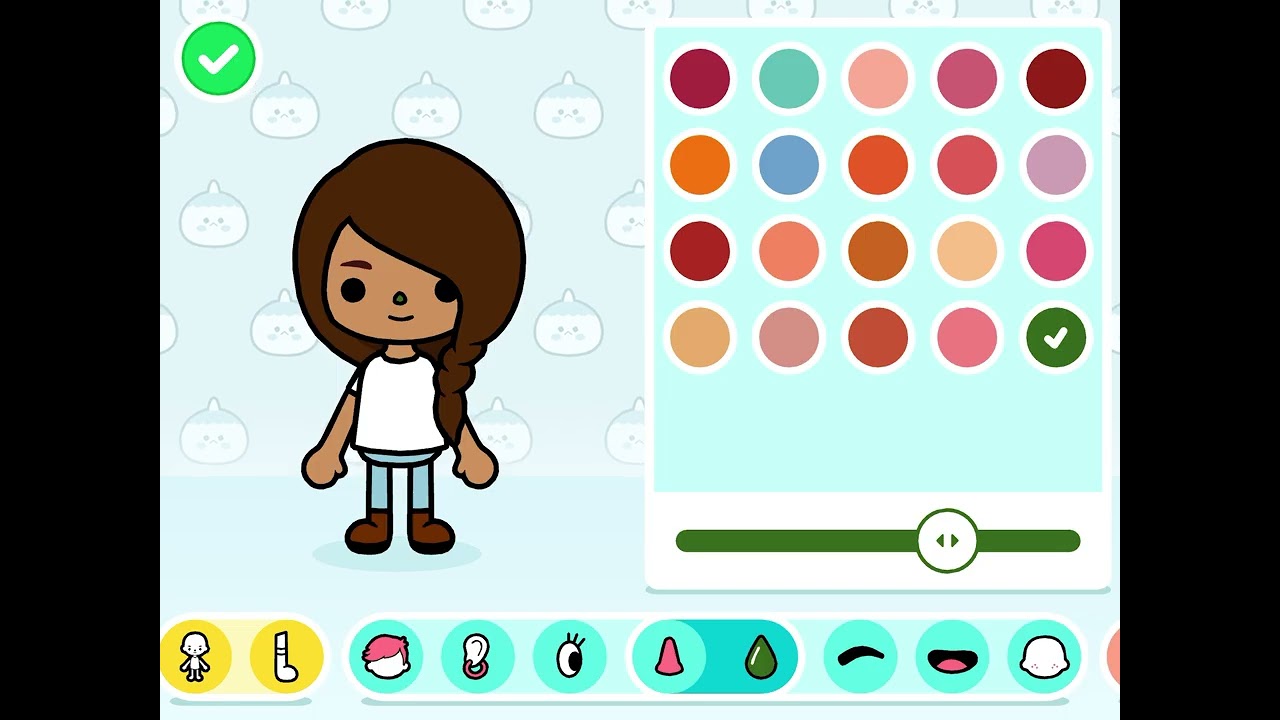 Making my self in Toca rn my  characters are laggy 