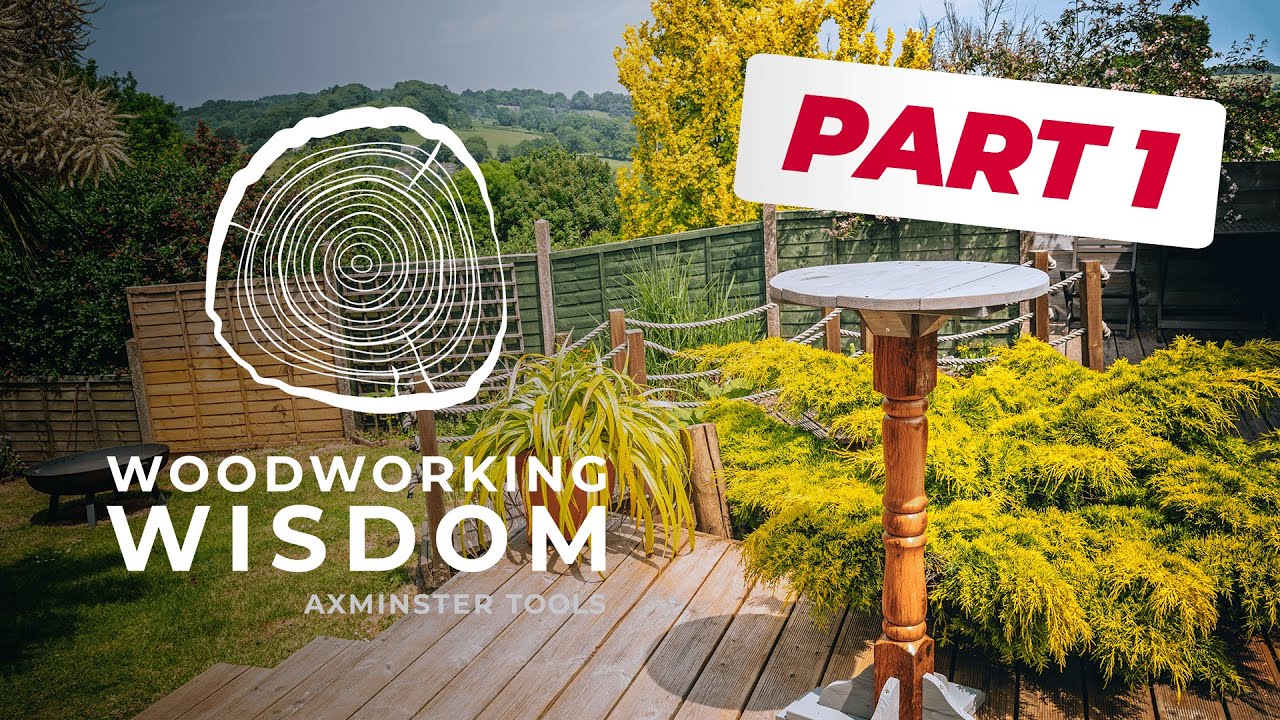 How to Make a Bar Table Part 1 - Woodworking Wisdom