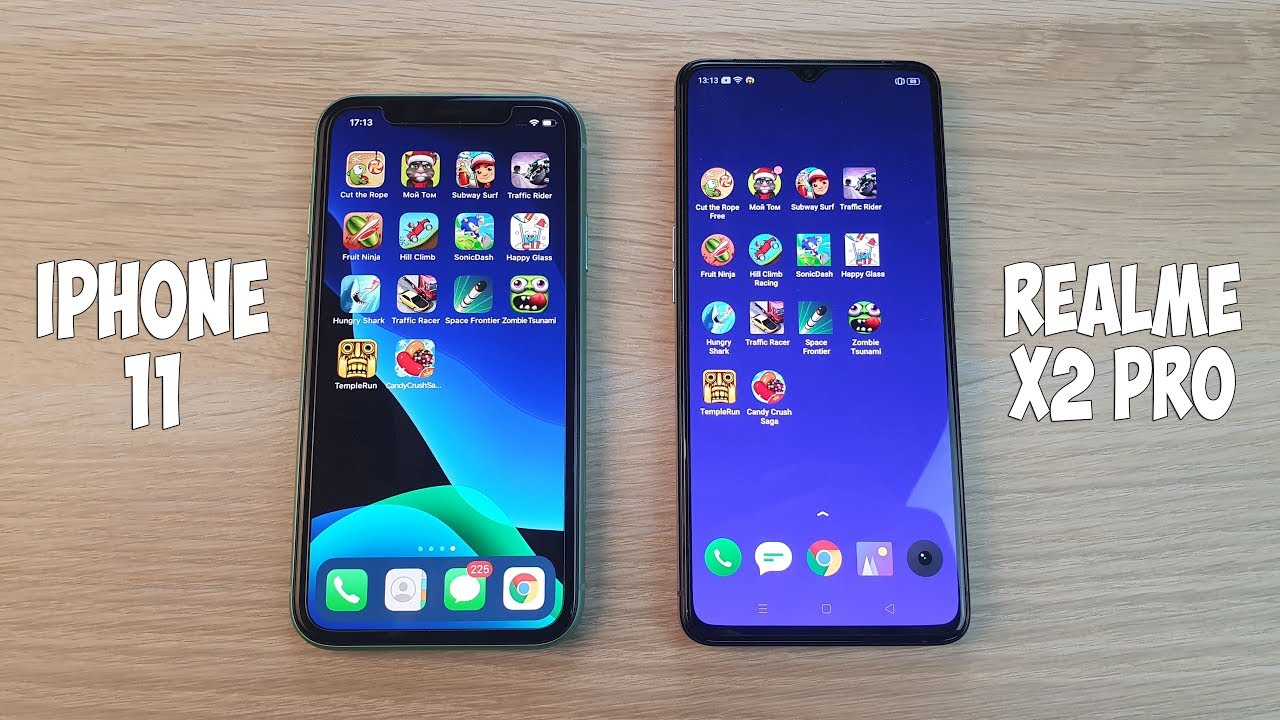 IPHONE 11 VS REALME X2 PRO - КТО БЫСТРЕЕ? SPEEDTEST