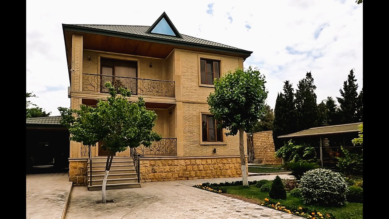 Spring otelin yaxınlığında, Dənizə və yola yaxın tam təmirli 12 sotda 2 mərtəbə Bağ evi-350.000 azn.