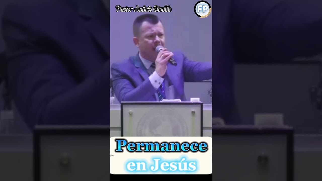Permanece en Jes&uacute;s 🙌💙. Pastor Andr&eacute;s Giraldo, Supervisor D9. Clip 2 de la predica. #ipuc #permanece