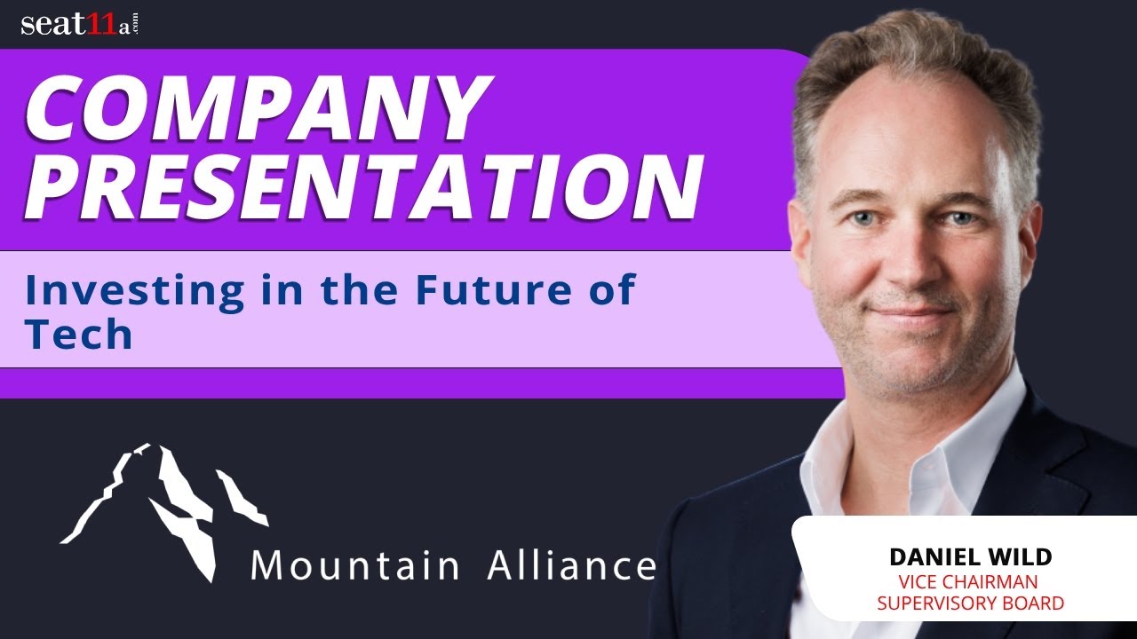 Mountain Alliance AG | Company Presentation | Daniel Wild, Vice Chairman – Supervisory Board