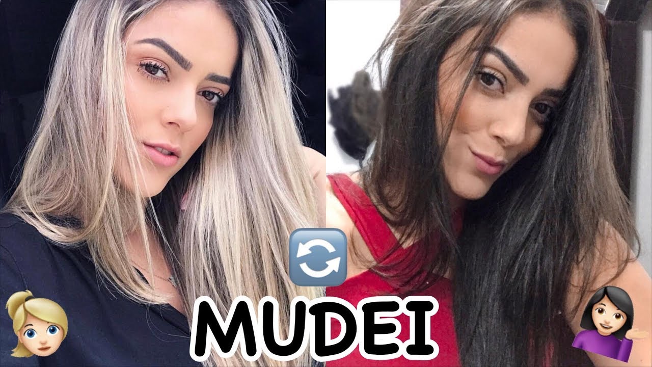 TRANSFORMAÇÃO ! DE LOIRA A MORENA: PASSO A PASSO | DANI LIMA