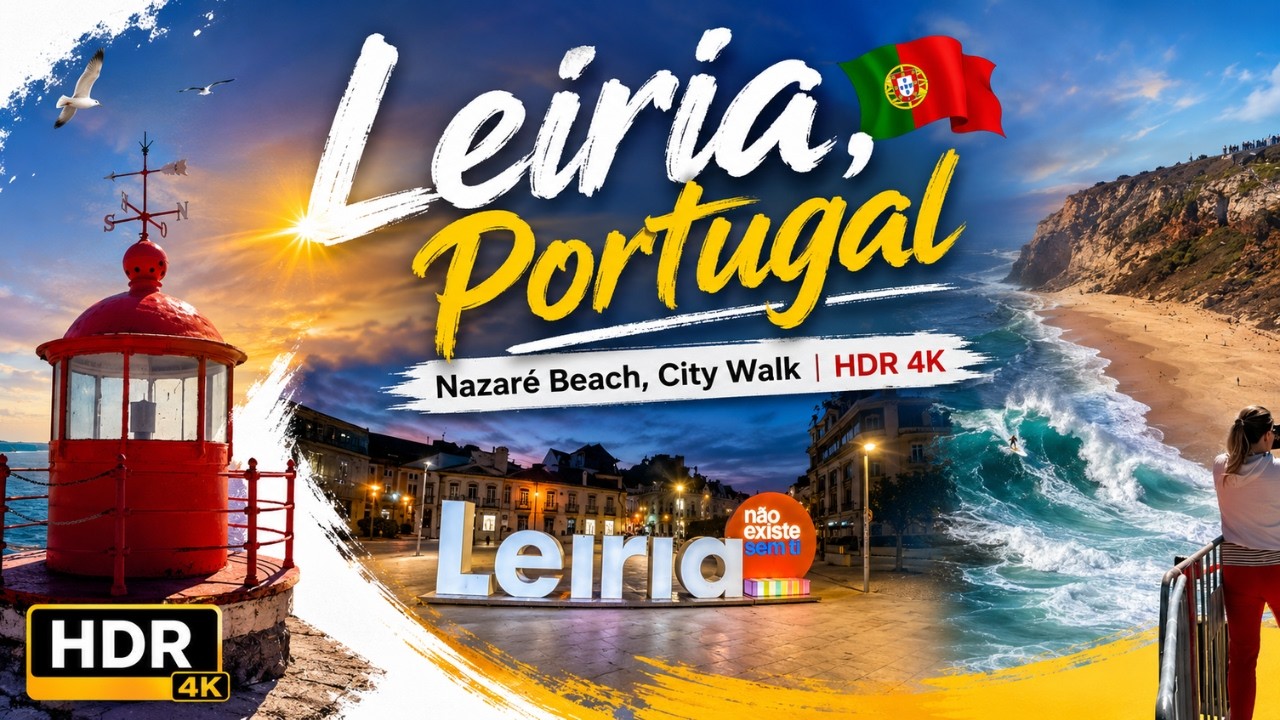 Portugal Tour 2026 🇵🇹 | Nazare Beach