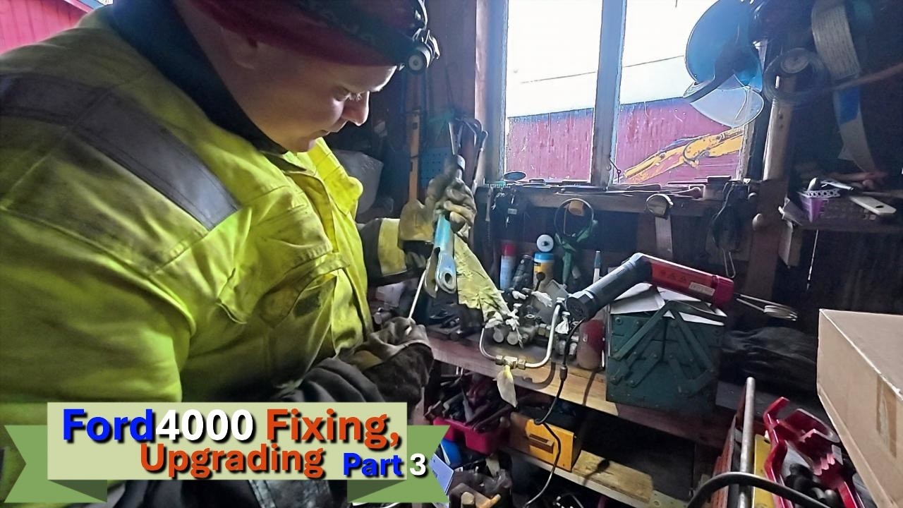 Ford4000 Lift And Drawbar Work Part 3