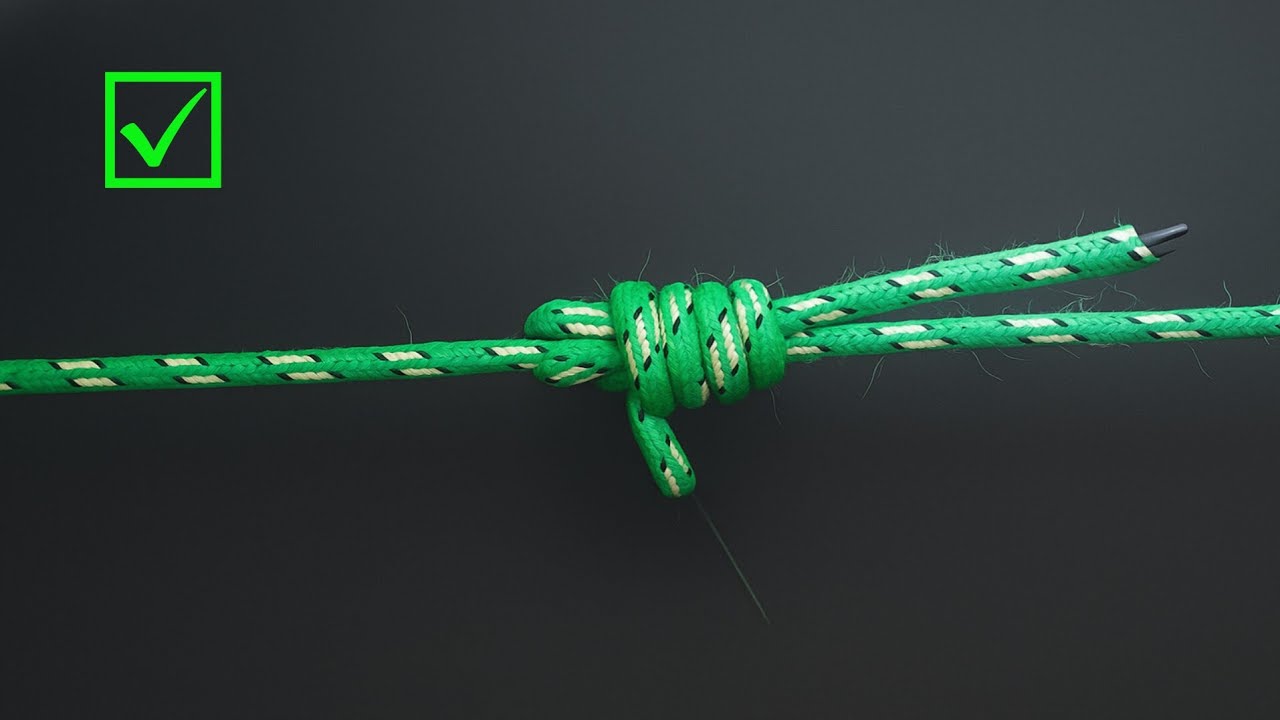 Professional Rope Join Knot That Even 1% Don't Know!