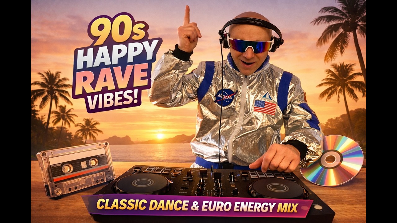  Back to the 90s 🚀 | Classic Happy Rave & Dance Anthems 🌈 