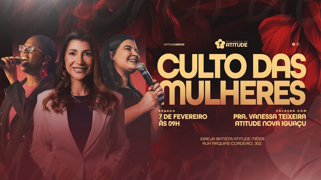 CULTO MULHERES DE ATITUDE | 9h | 07.02.2026 #aovivo #ibameier #mulheresdeatitude
