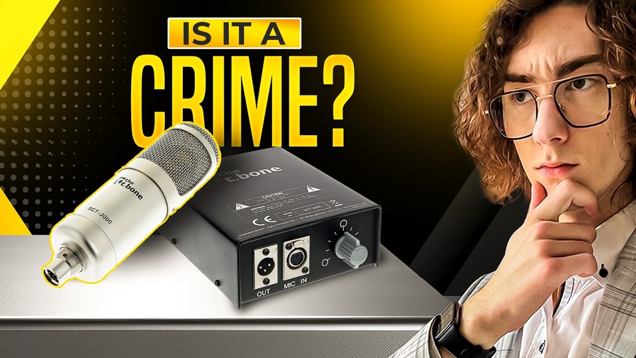 This $200 Tube Mic Is ROBBING The Industry! – t.bone SCT 2000 Review