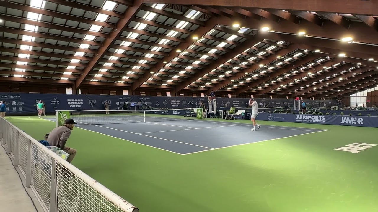 Raphael Collignon d. Edan Leshem &mdash; QF ATP Challenger Indoor Oeiras Open 1