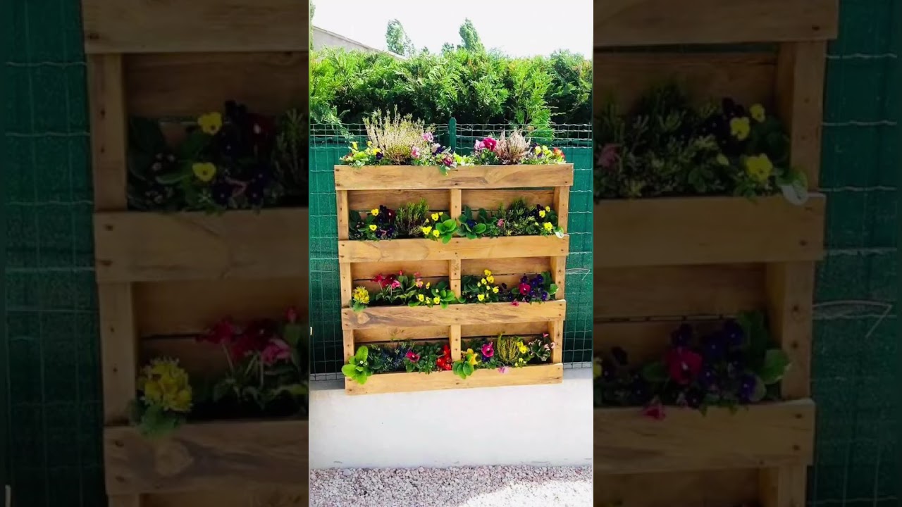 Ideas for garden. Wooden Pallets