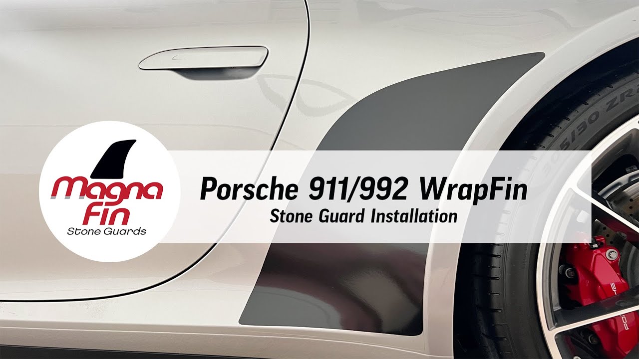Porsche 911/992 WrapFin Stone Guard Installation