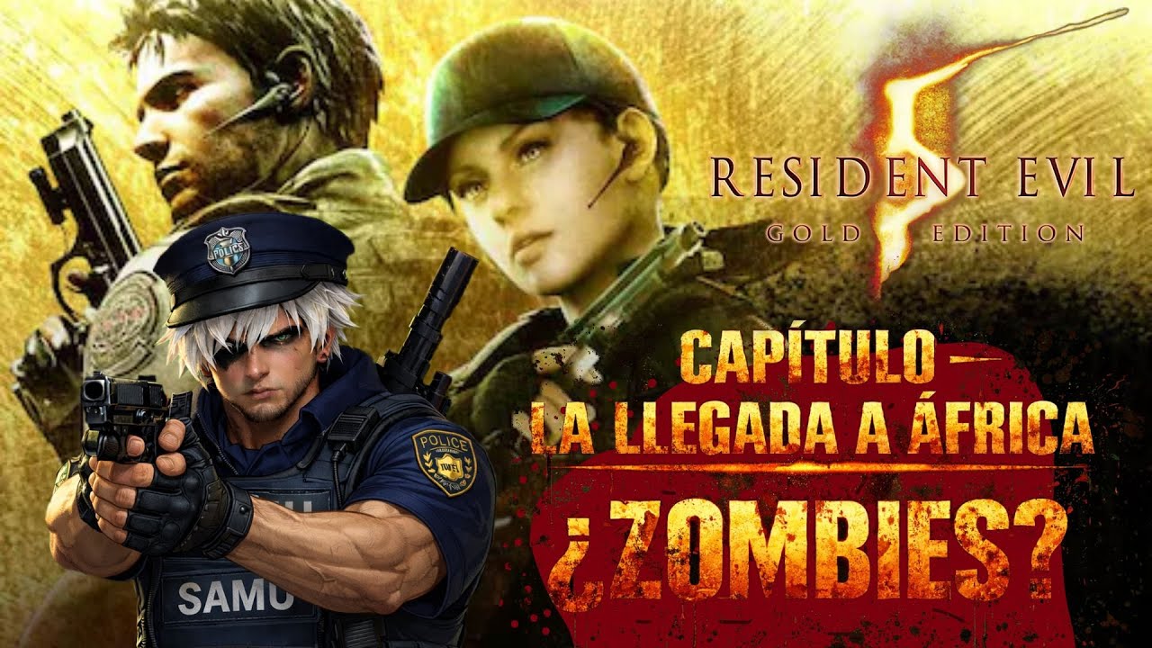 RE5 LLEGAMOS A AFRICA!!! ¿ZOMBIES? CAPITULO 1 #s4mu #re5 #residentevil #livestream #zombies