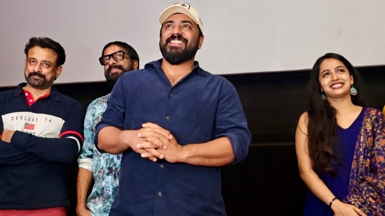പ്രതിച്ഛായ കാണാനെത്തിയവരെ കാണാനെത്തി നിവിൻ പോളി😍Nivin Pauly | Prathichaya Theatre Visit