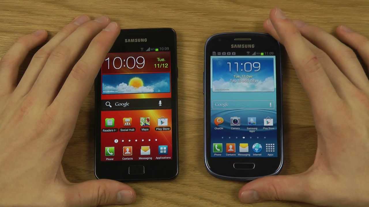 Galaxy S2 vs. Galaxy S3 Mini