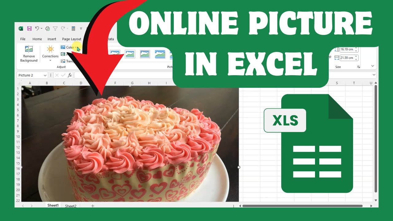 How To Insert Online Image In Excel | How To Add Online Picture In Excel