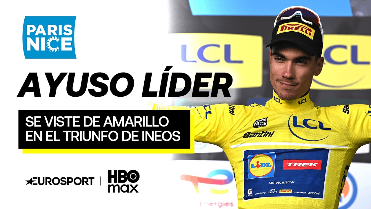 HIGHLIGHTS | Ayuso se viste de AMARILLO y es LÍDER | #ParisNice 2026, 3ª etapa | RESUMEN EN ESPAÑOL