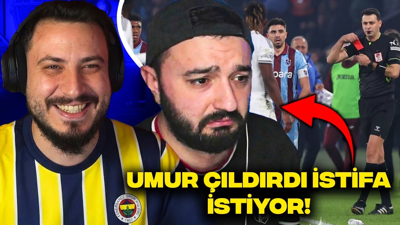 BEŞİKTAŞ KIRMIZI YEDİKTEN SONRA UMUR ÇILDIRDI, İSTİFA İSTİYOR! | TRABZONSPOR 3-3 BEŞİKTAŞ