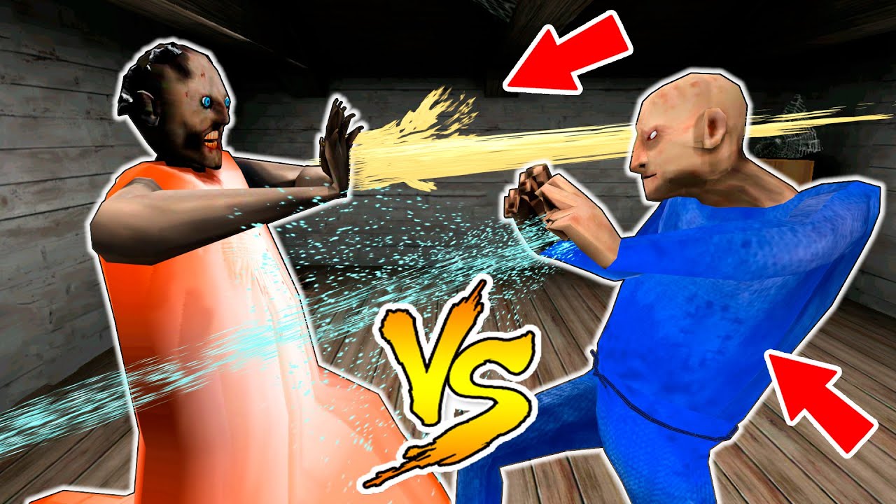 Harry Potter in Granny: Fire Granny vs Ice Grandpa - funny horror animation parody (p.99)